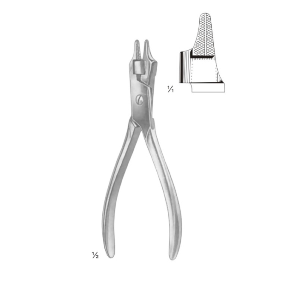 WIRE BENDING AND CUTTING PLIERS, 15CM